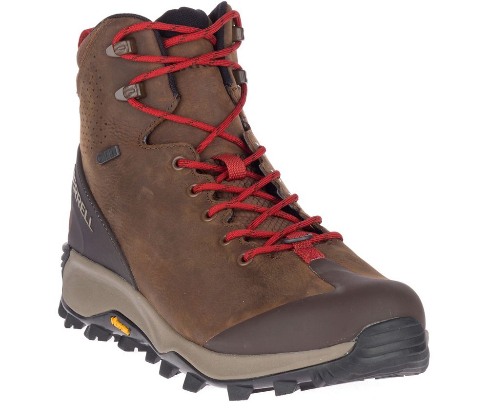 Merrell Vandrestøvler Herre - Thermo Glacier Mid Waterproof - Brune - RPX782190